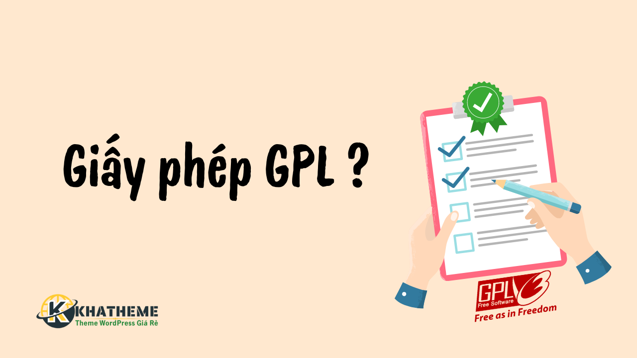 Giấy phép GPL là gì?