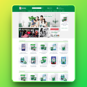 Theme wordpress bán bột sơn
