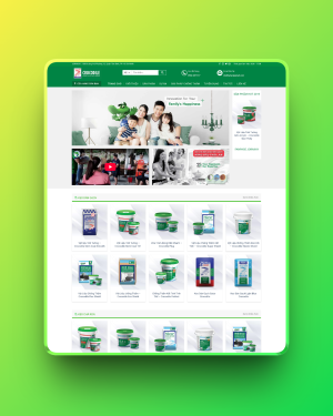 Theme wordpress bán bột sơn Theme wordpress bán bột sơn