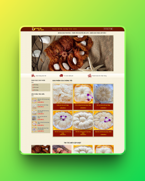 Theme wordpress yến sào 02 Theme wordpress yến sào 02
