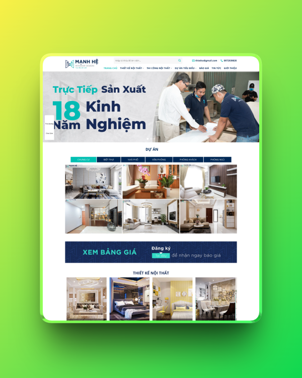 Theme wordpress nội thất 19 Theme wordpress nội thất 19