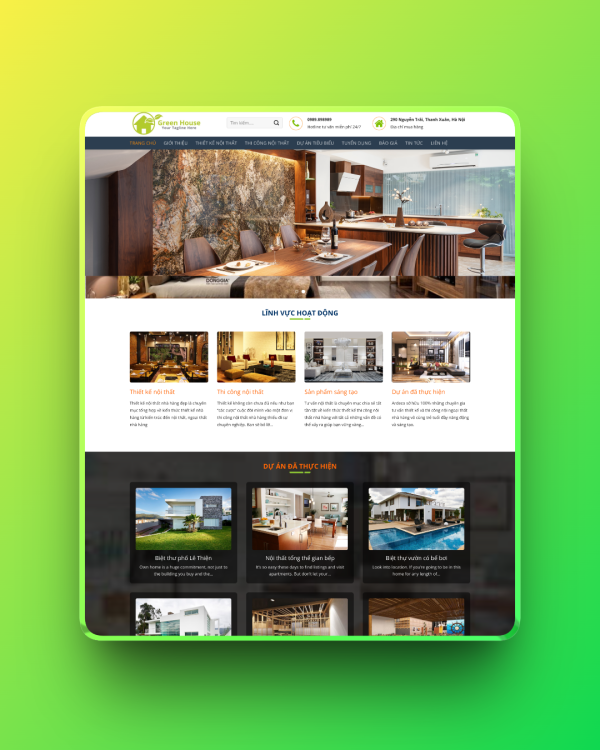 Theme wordpress nội thất 33 Theme wordpress nội thất 33