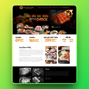 Theme wordpress nhà hàng BBQ