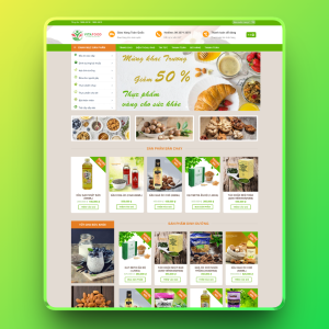 Theme wordpress bán thực phẩm