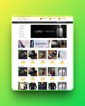 Theme wordpress bán đồ nam Theme wordpress bán đồ nam