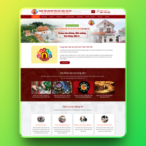 Theme wordpress khóa học phong thủy