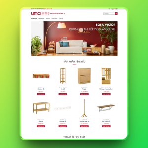Theme wordpress nội thất xinh