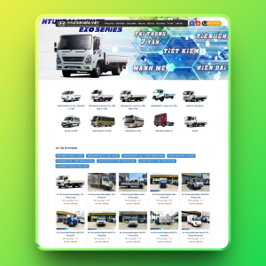 Theme wordpress bán oto hyundai 01