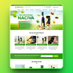Theme wordpress bán dầu gội đầu