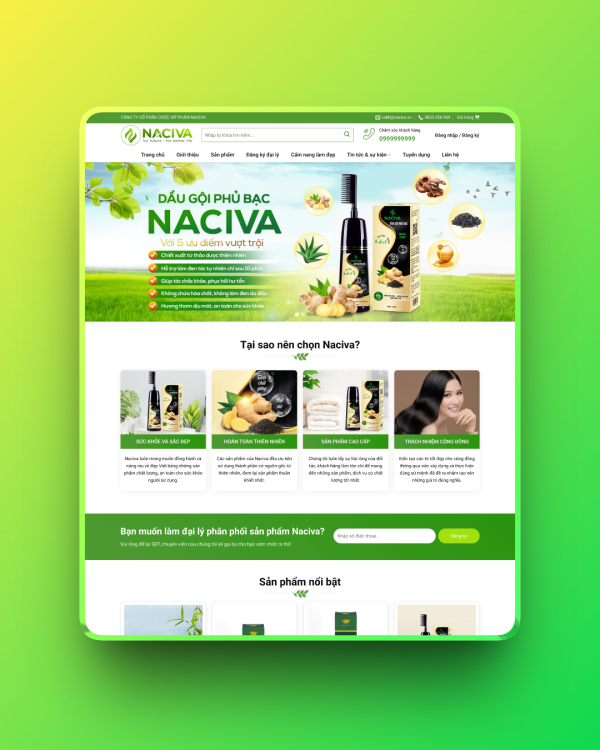 Theme wordpress bán dầu gội đầu Theme wordpress bán dầu gội đầu