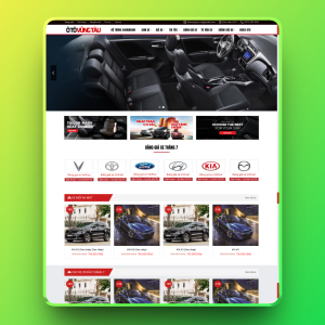 Theme wordpress review ô tô