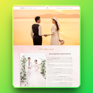 Theme wordpress studio ảnh cưới 04