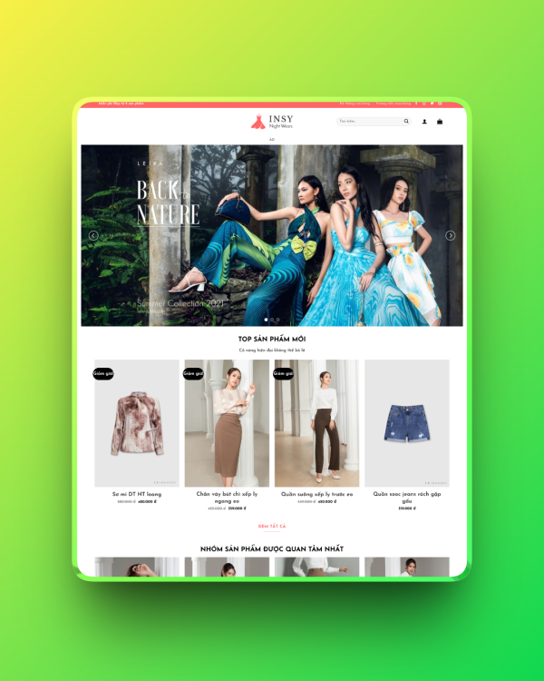 Theme wordpress thời trang 06 Theme wordpress thời trang 06
