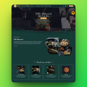 Theme wordpress nhà hàng 05