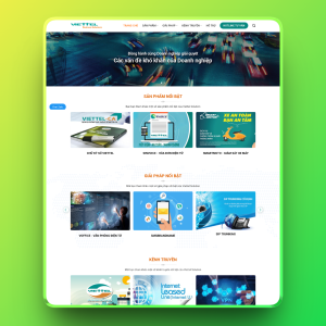 Theme wordpress dịch vụ viễn thông 01