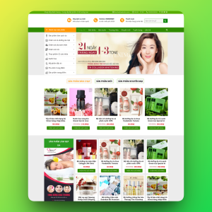 Theme wordpress bán mỹ phẩm 03