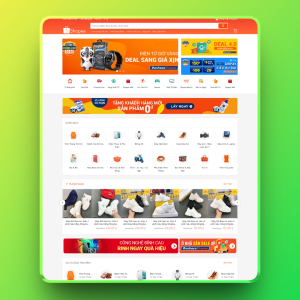 Theme wordpress bán hàng giống Shopee