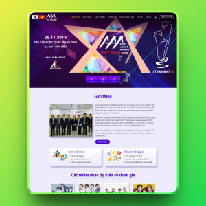 Theme wordpress sự kiện 03