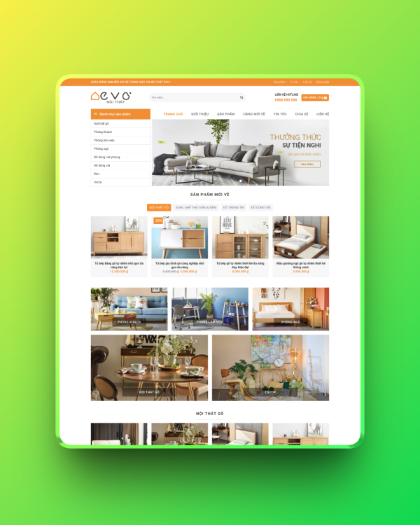 Theme wordpress nội thất 15 Theme wordpress nội thất 15