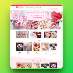 Theme wordpress bán hoa tươi 02
