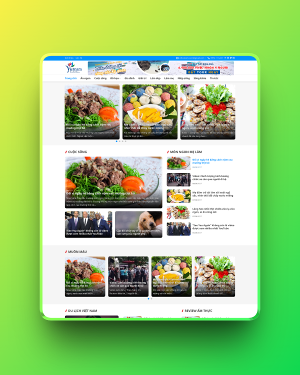 Theme wordpress tin tức 17 Theme wordpress tin tức 17