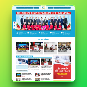 Theme wordpress trường học 01