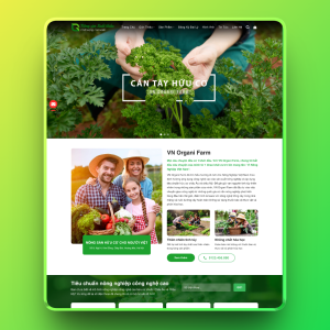Theme wordpress nông sản 02