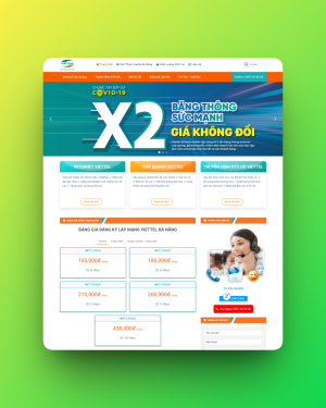Theme wordpress bán gói cước Viettel Theme wordpress bán gói cước Viettel
