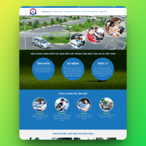 Theme wordpress trường dạy lái xe