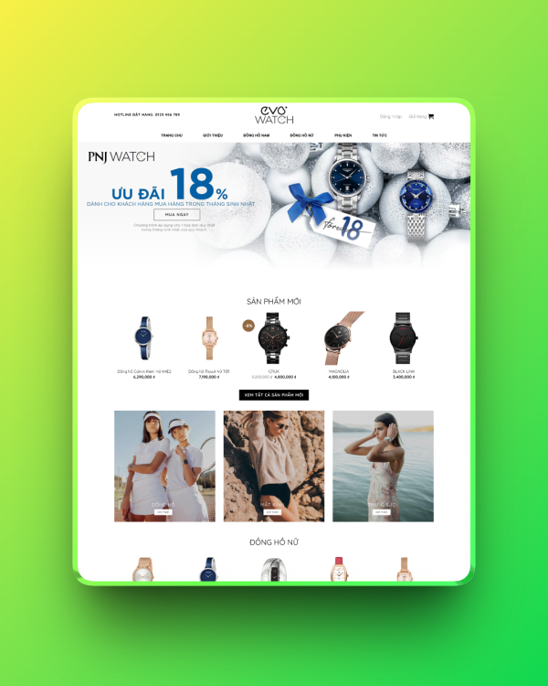 Theme wordpress bán đồng hồ Theme wordpress bán đồng hồ