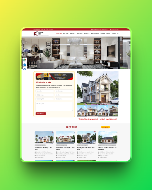 Theme wordpress kiến trúc 04 Theme wordpress kiến trúc 04