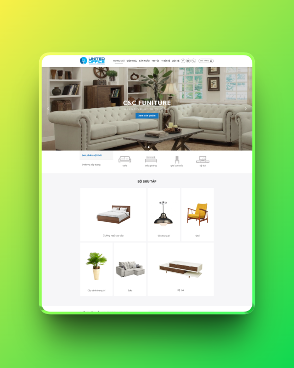 Theme wordpress nội thất sang trọng Theme wordpress nội thất sang trọng
