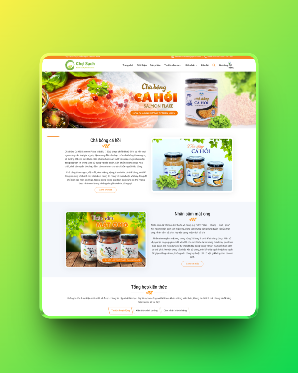 Theme wordpress thực phẩm chức năng 07 Theme wordpress thực phẩm chức năng 07