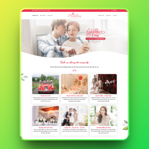 Theme wordpress studio ảnh cưới 01