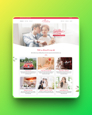 Theme wordpress studio ảnh cưới 01 Theme wordpress studio ảnh cưới 01