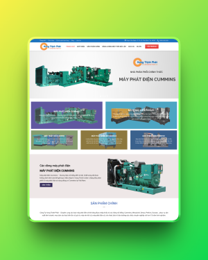 Theme wordpress bán máy phát điện Theme wordpress bán máy phát điện