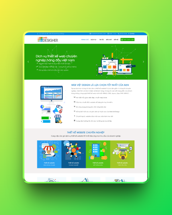 Theme wordpress thiết kế web Theme wordpress thiết kế web