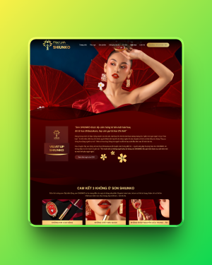 Theme wordpress bán son môi đẹp Theme wordpress bán son môi đẹp