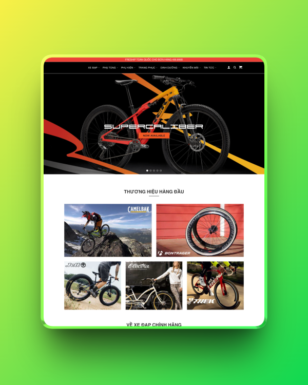 Theme wordpress bán xe đạp 02 Theme wordpress bán xe đạp 02