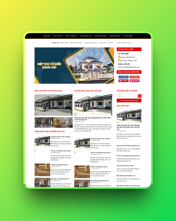 Theme wordpress công ty xây dựng 03 Theme wordpress công ty xây dựng 03