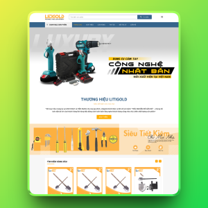 Theme wordpress bán dụng cụ nông nghiệp