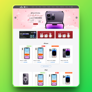 Theme wordpress shop bán điện thoại