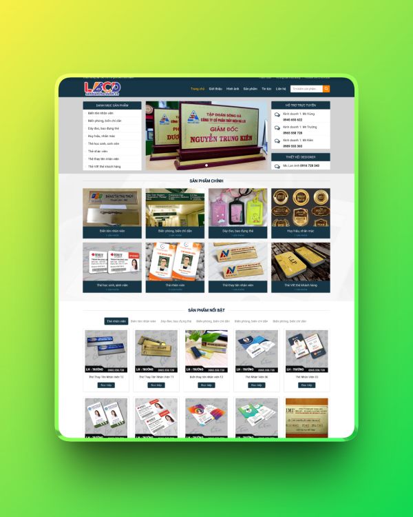 Theme wordpress biển chức danh Theme wordpress biển chức danh