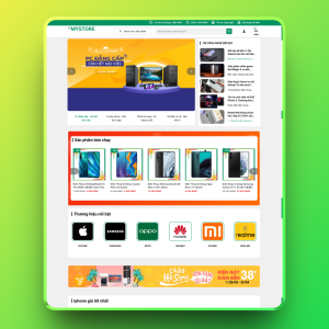 Theme wordpress bán điện thoại 03