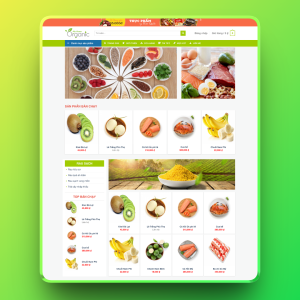 Theme wordpress bán thực phẩm tươi
