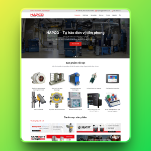 Theme wordpress bán máy công nghiệp