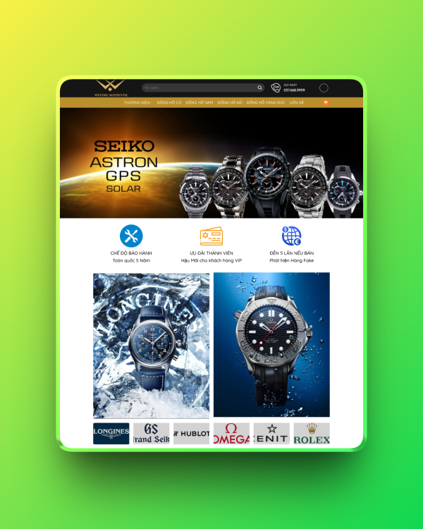 Theme wordpress bán đồng hồ 06 Theme wordpress bán đồng hồ 06