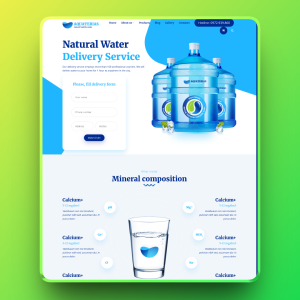 Theme wordpress nước aqua