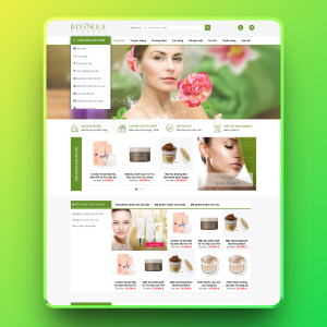 Theme wordpress bán mỹ phẩm đẹp