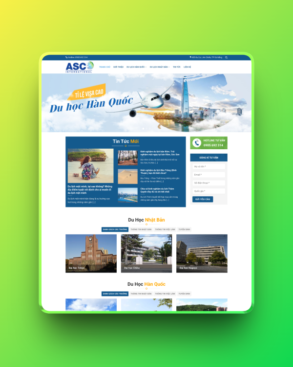 Theme wordpress du học hàn quốc Theme wordpress du học hàn quốc